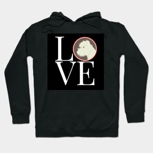 Love West Highland White Terrier Hoodie